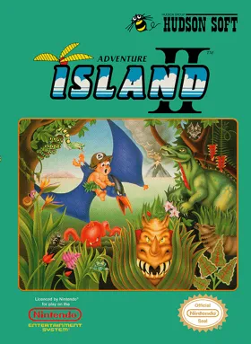 Adventure Island II (USA) box cover front